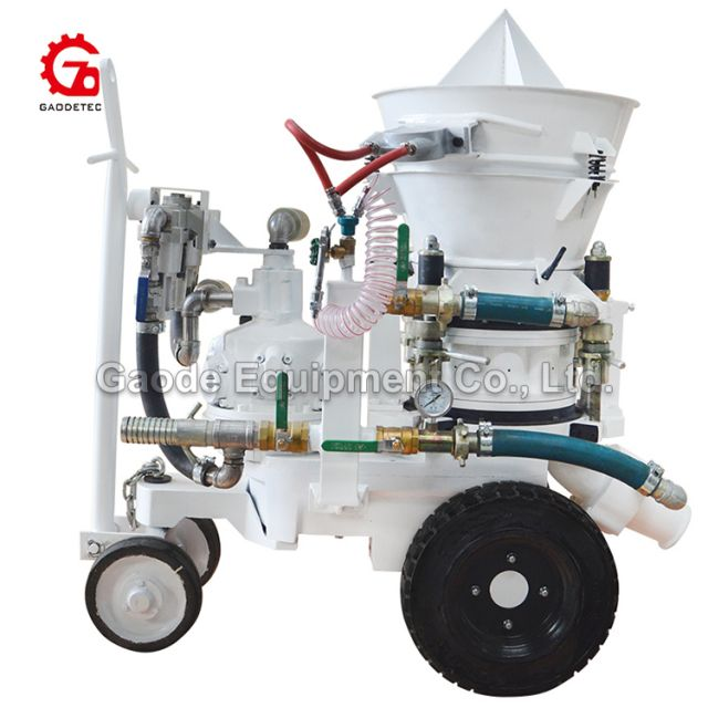 GAODETEC GZ-3AR 10mm Max Aggregate Refractory Gunning Machine For Cement Factories